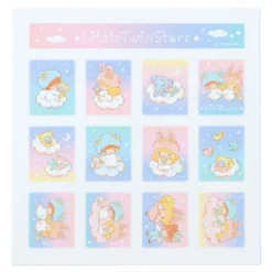 Japan Original LittleTwinStars Sticker Set (Fluffy Cloud Series)