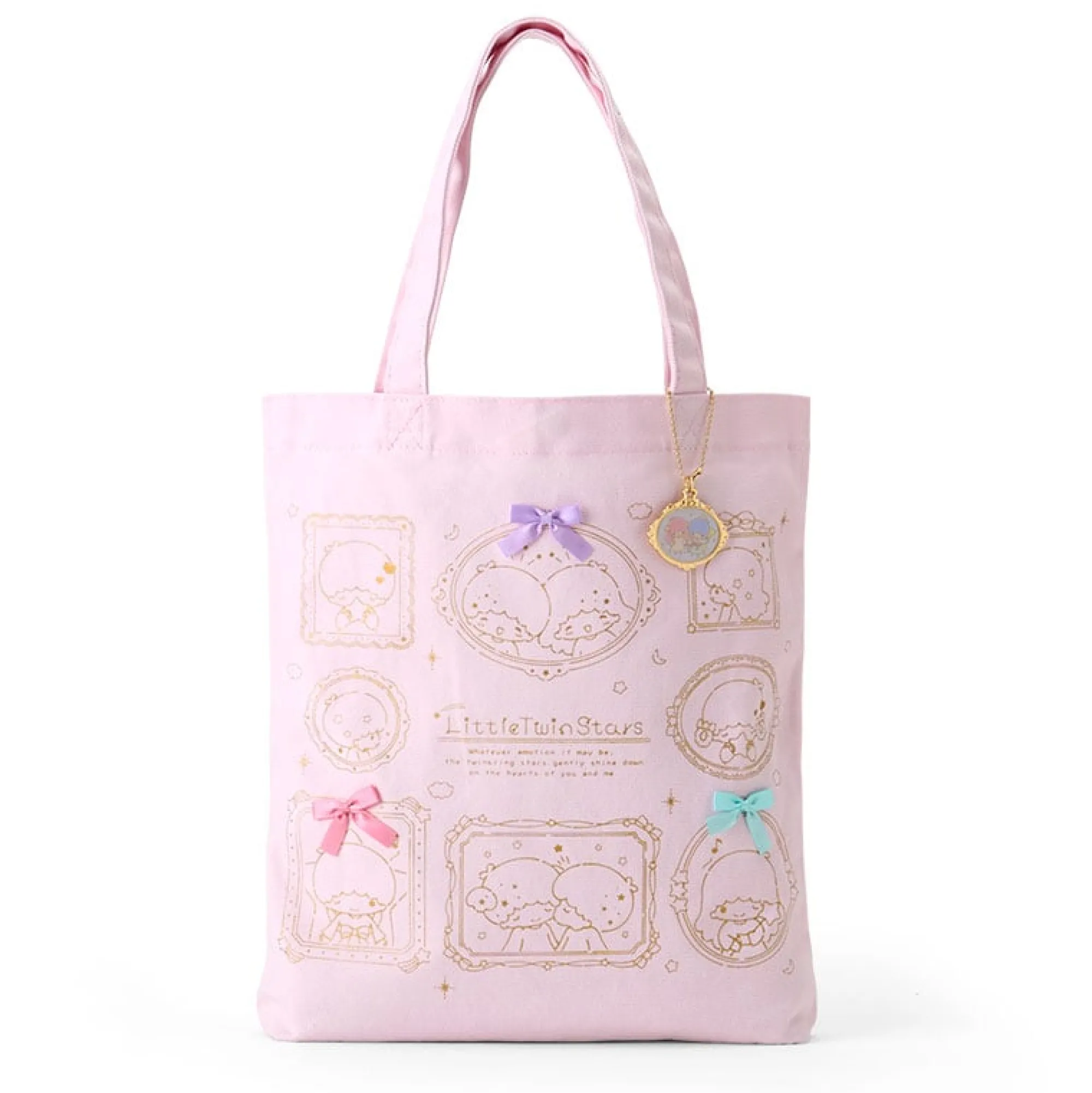 Japan Original LittleTwinStars Tote Bag (Pastel Frame Design Series)