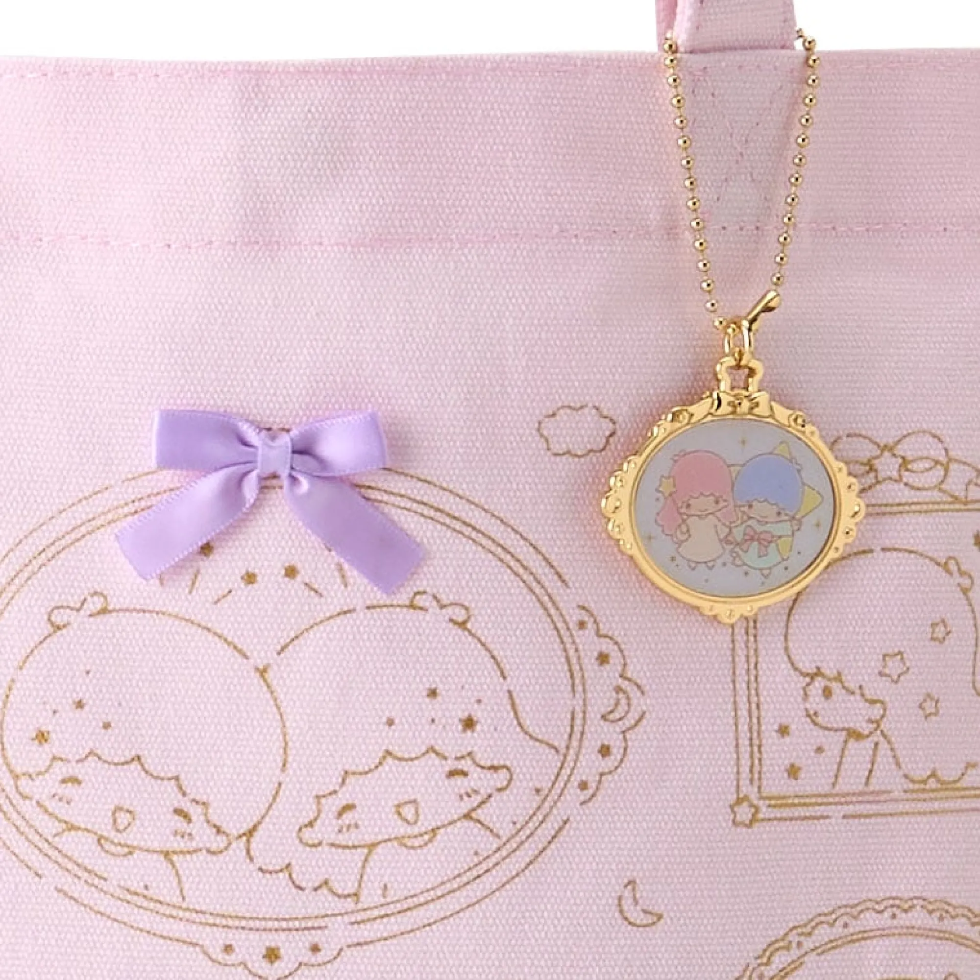 Japan Original LittleTwinStars Tote Bag (Pastel Frame Design Series)