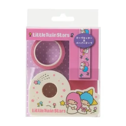 Japan Original LittleTwinStars Washi Tape and Dispenser Set (Sanrio Forever Series)