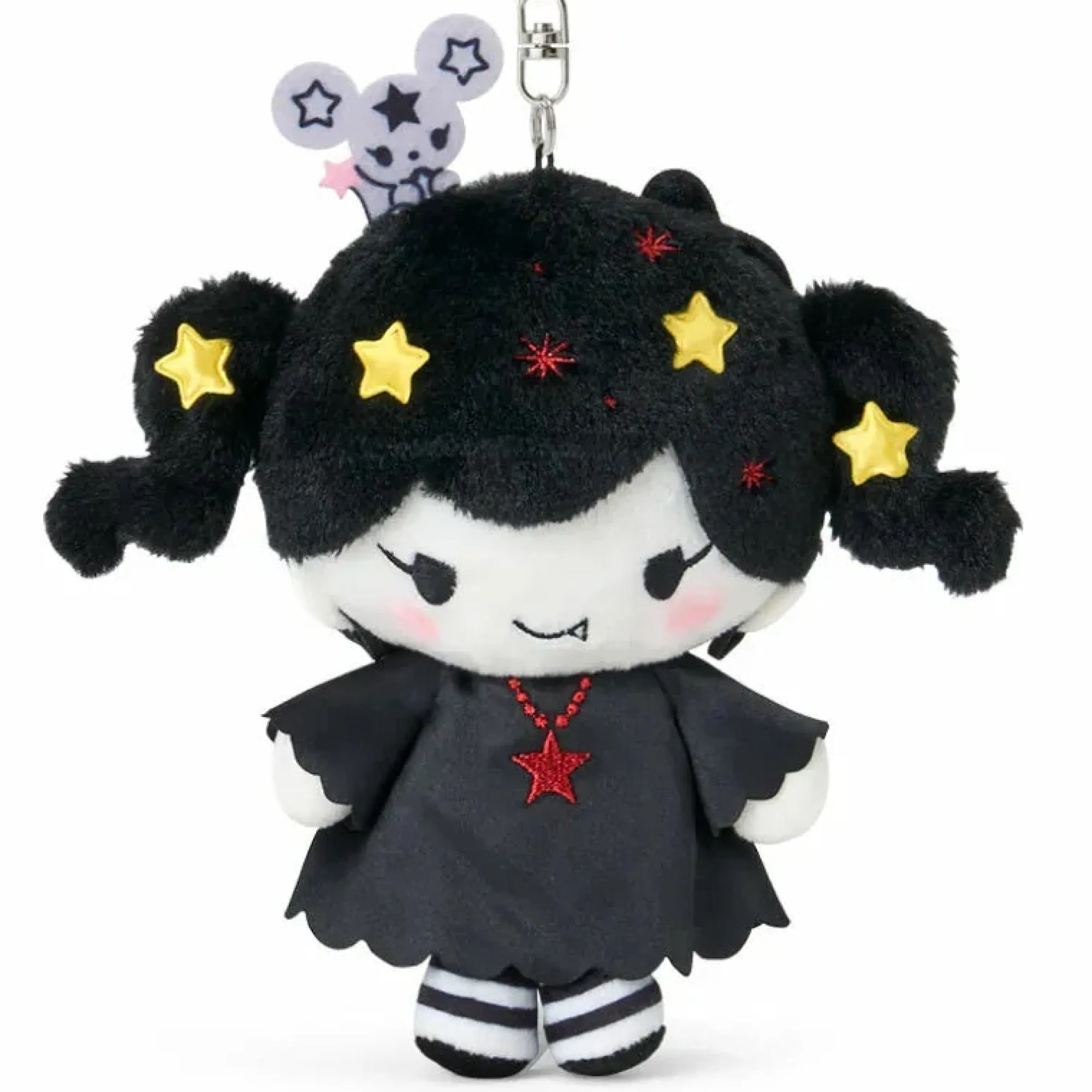 Japan Original Magical Twin Comets Lulu Plush Mascot Keychain (Pastel Frame Design Series)