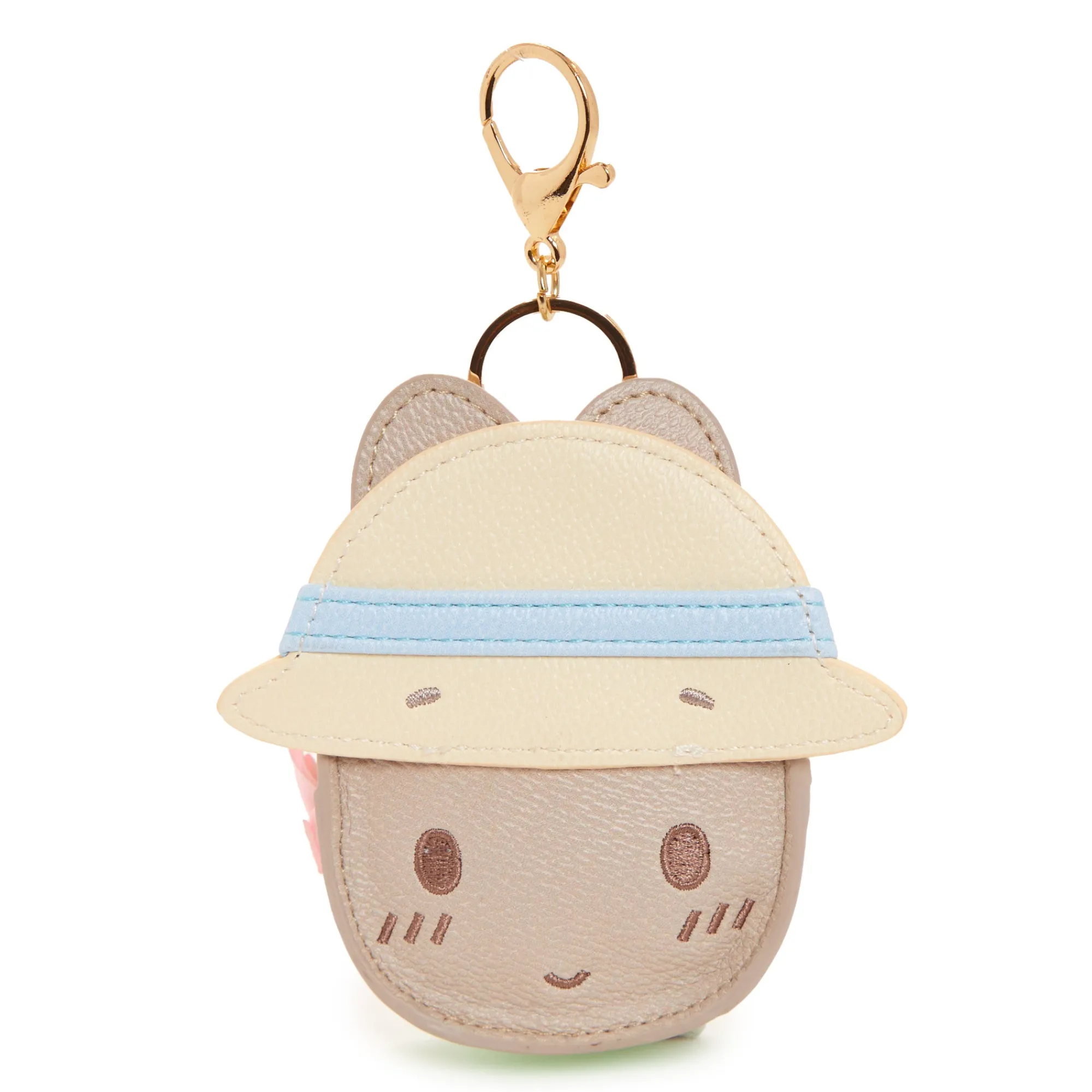 Global Original Marron Cream Keychain Coin Purse (Bon Voyage Series)