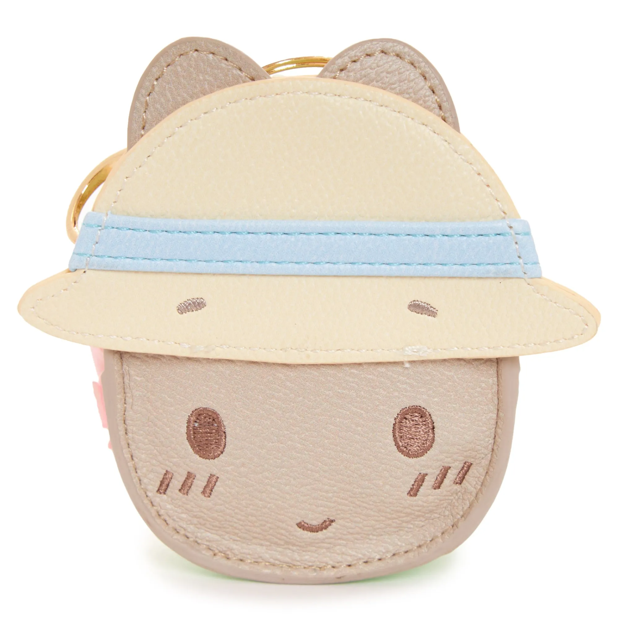 Global Original Marron Cream Keychain Coin Purse (Bon Voyage Series)