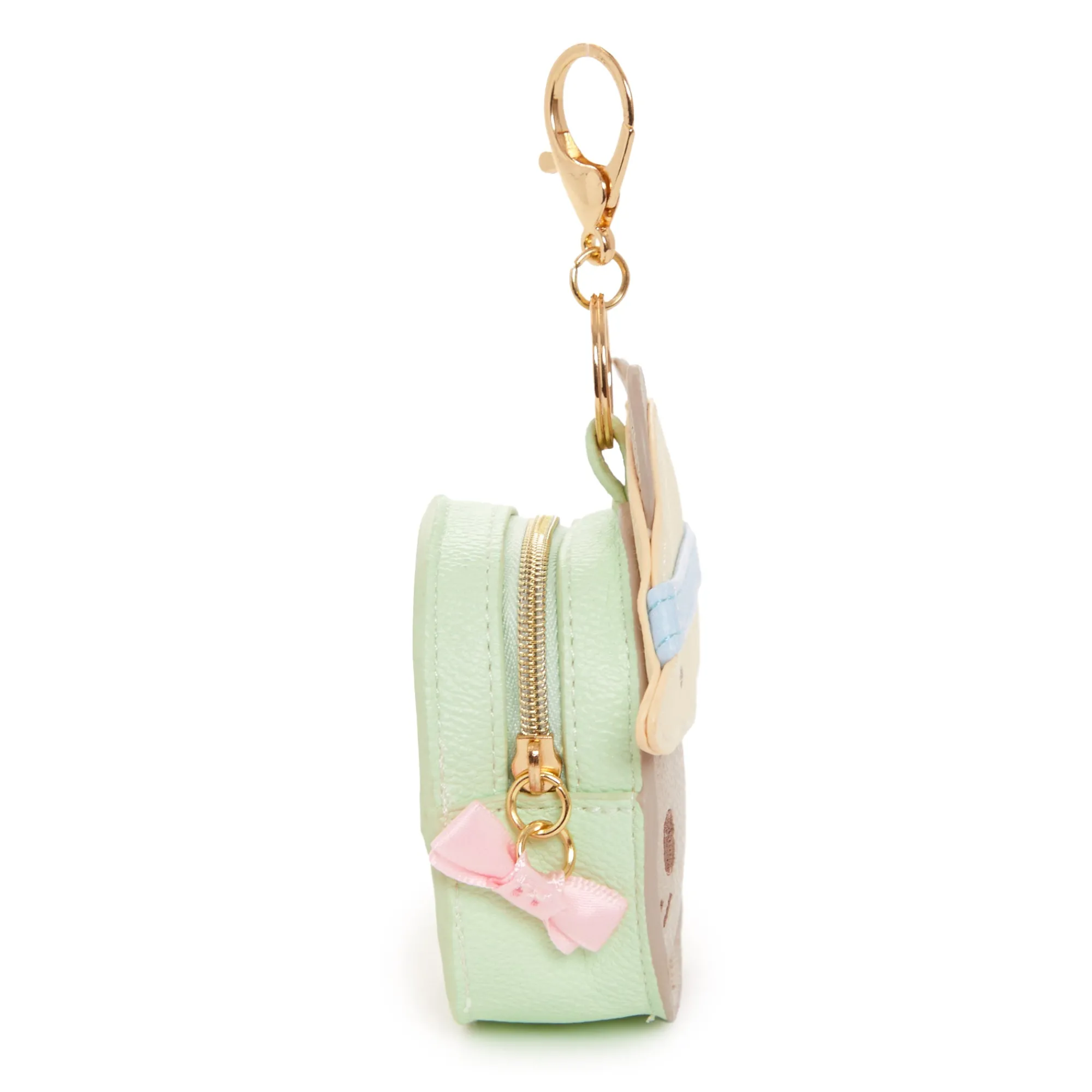 Global Original Marron Cream Keychain Coin Purse (Bon Voyage Series)