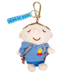 Global Original Minna No Tabo Plush Mascot Keychain (Cozy Hoodie Series)