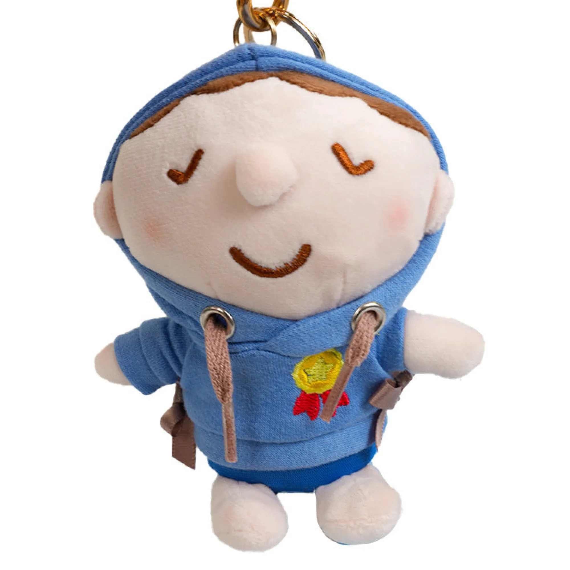 Global Original Minna No Tabo Plush Mascot Keychain (Cozy Hoodie Series)