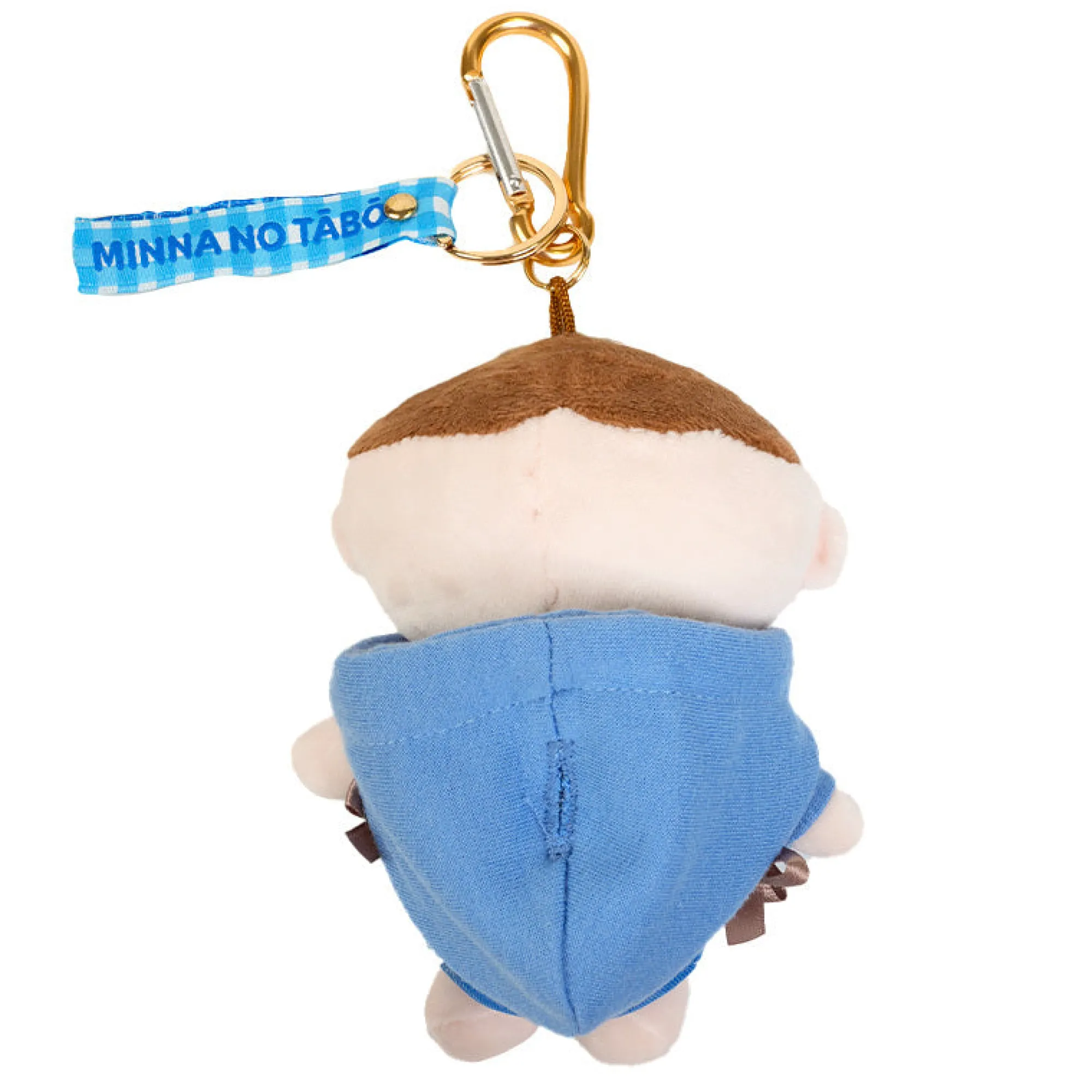 Global Original Minna No Tabo Plush Mascot Keychain (Cozy Hoodie Series)
