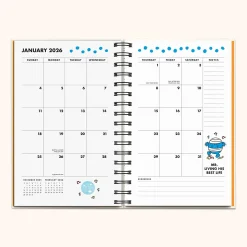 Studio Oh! Mr. Positive x 2026 Thinking Chenille Patch Planner
