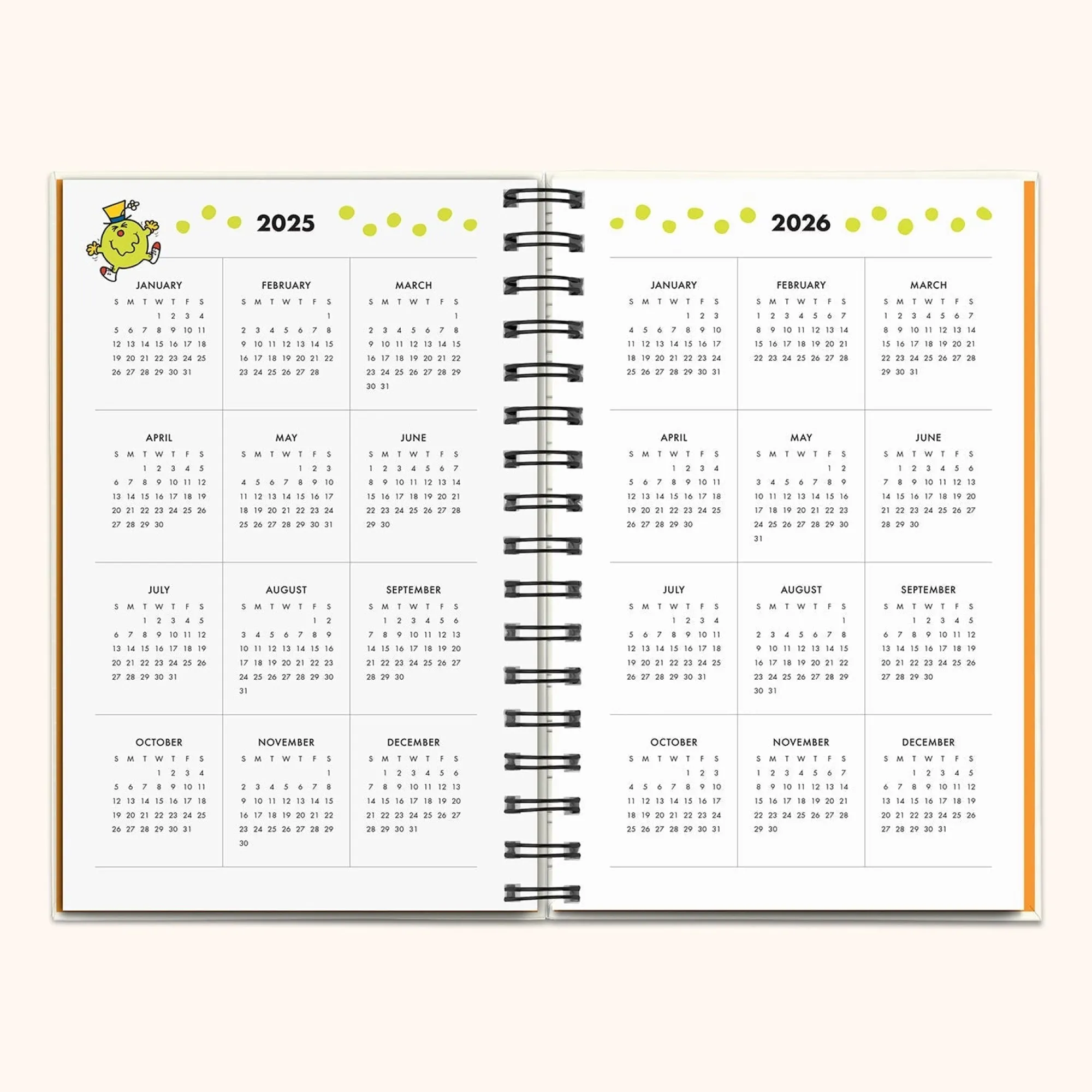 Studio Oh! Mr. Positive x 2026 Thinking Chenille Patch Planner