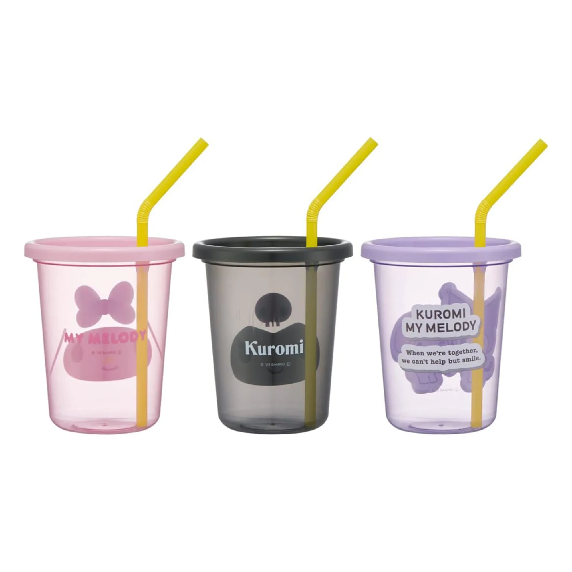 CLEVER IDIOTS My Melody & Kuromi Complete Tumbler 3pc Set