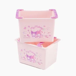 CLEVER IDIOTS My Melody & Kuromi Stackable Mini Baskets (Set of 2)