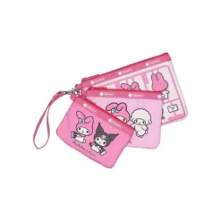 LeSportsac My Melody & Kuromi x Wristlet Pouch Set