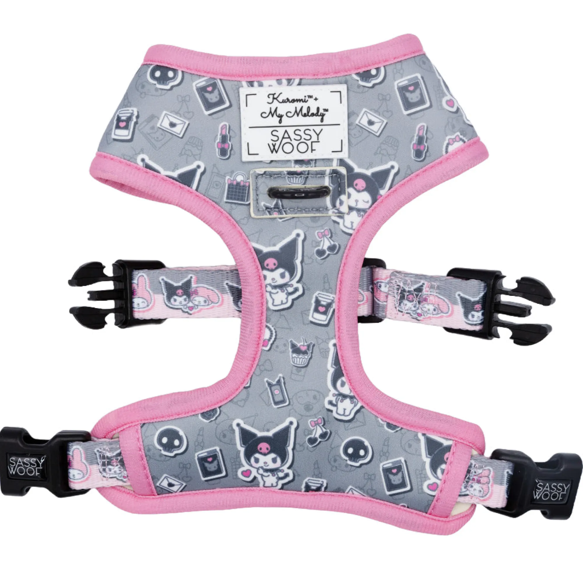 SASSY WOOF My Melody & Kuromi x Reversible Dog Harness