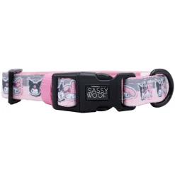 SASSY WOOF My Melody & Kuromi x Dog Collar