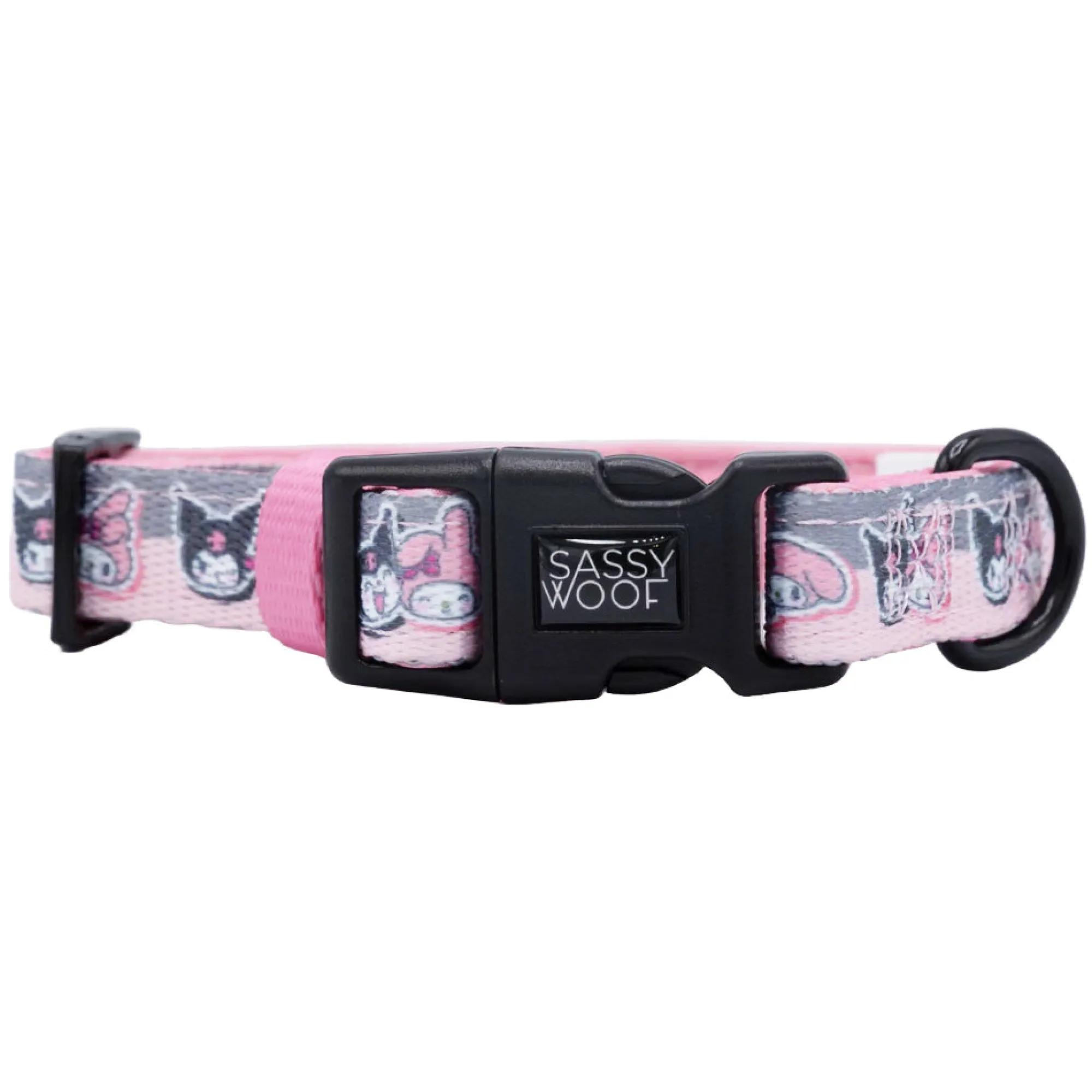 SASSY WOOF My Melody & Kuromi x Dog Collar
