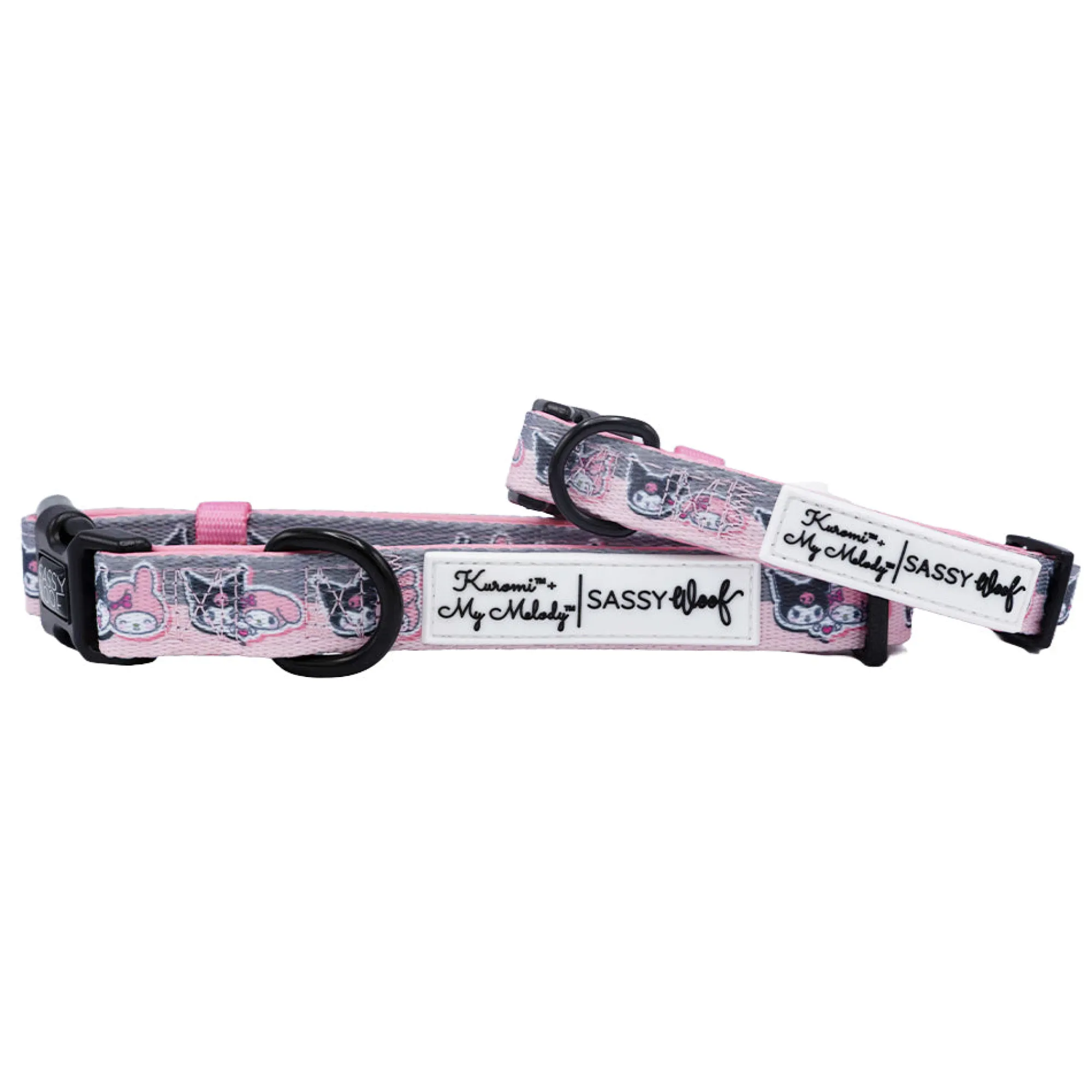 SASSY WOOF My Melody & Kuromi x Dog Collar