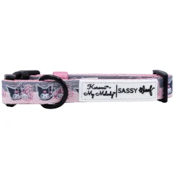 SASSY WOOF My Melody & Kuromi x Dog Collar