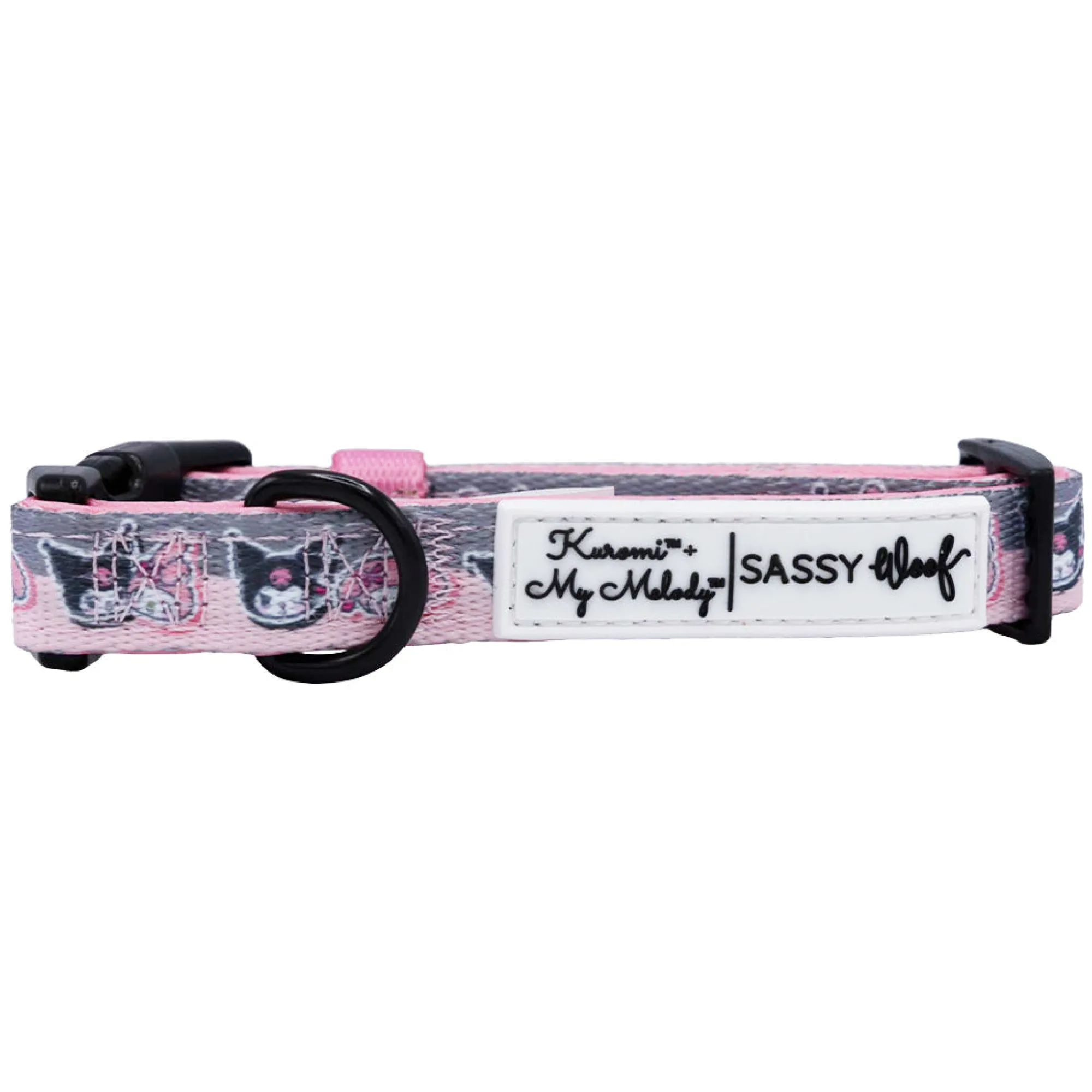 SASSY WOOF My Melody & Kuromi x Dog Collar