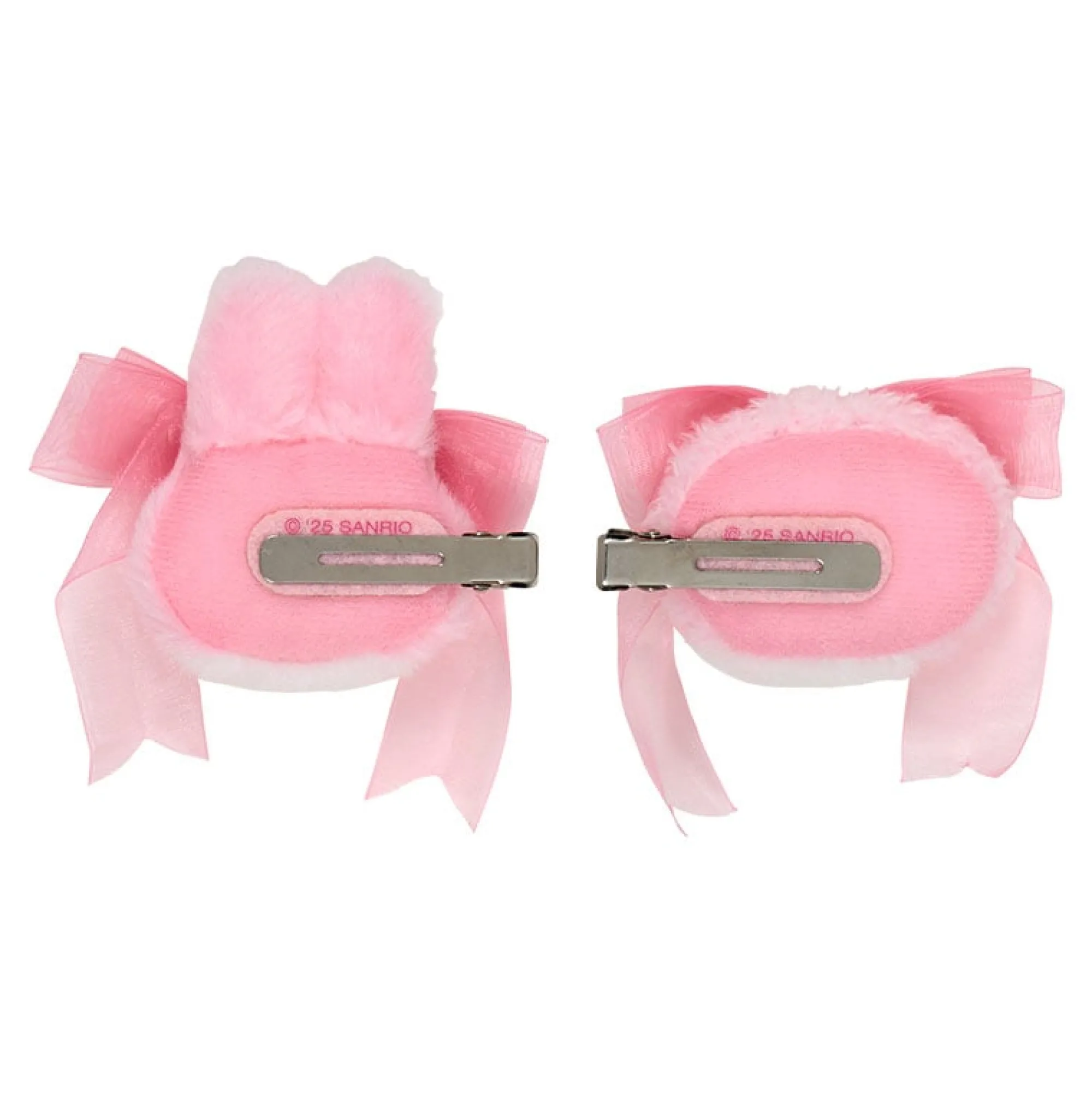 Japan Original My Melody & My Sweet Piano Plush Hair Clip Set (50th Anniv. Ribbon Series)
