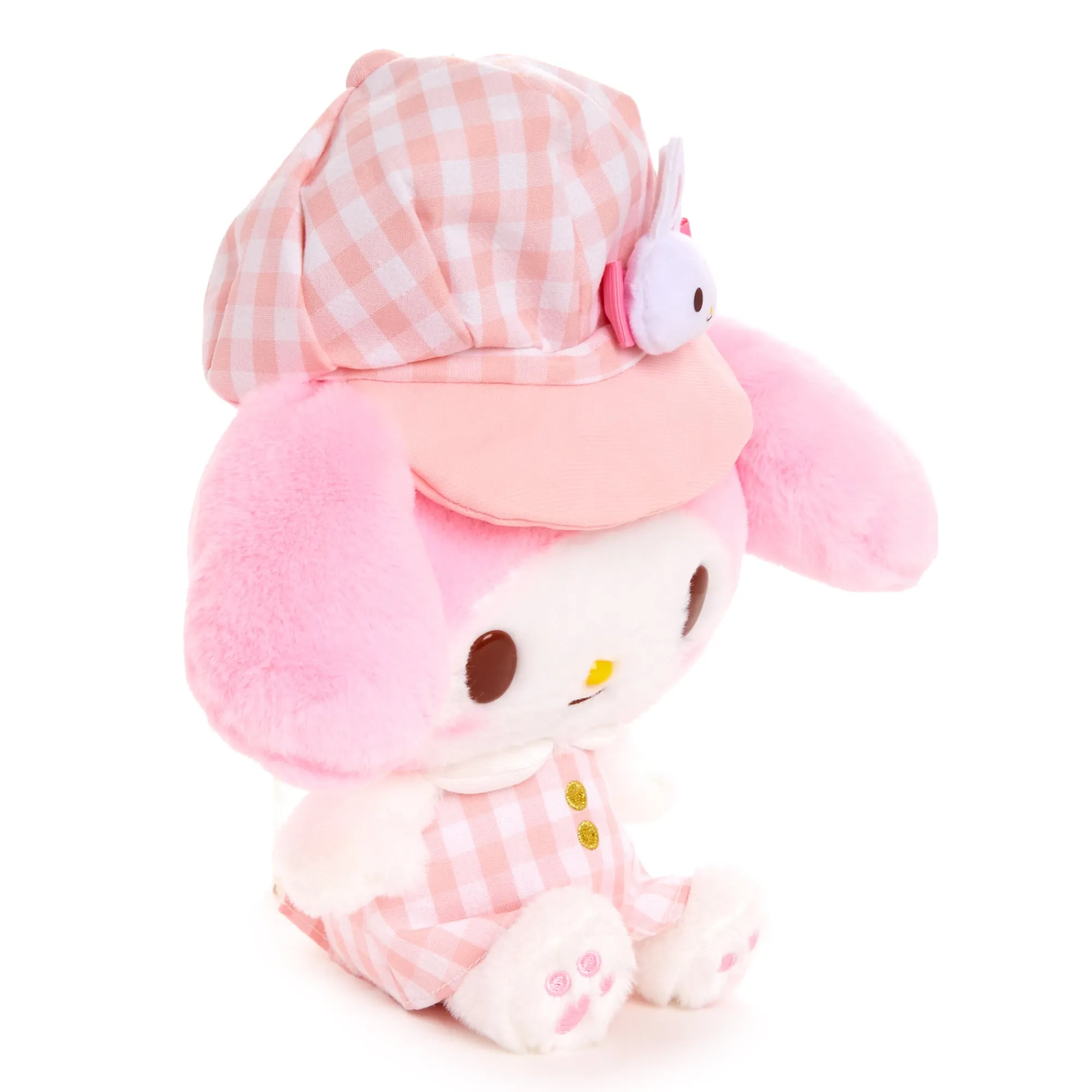 NAKAJIMA CORPORATION My Melody 8" Plush (Gingham Cap Series)