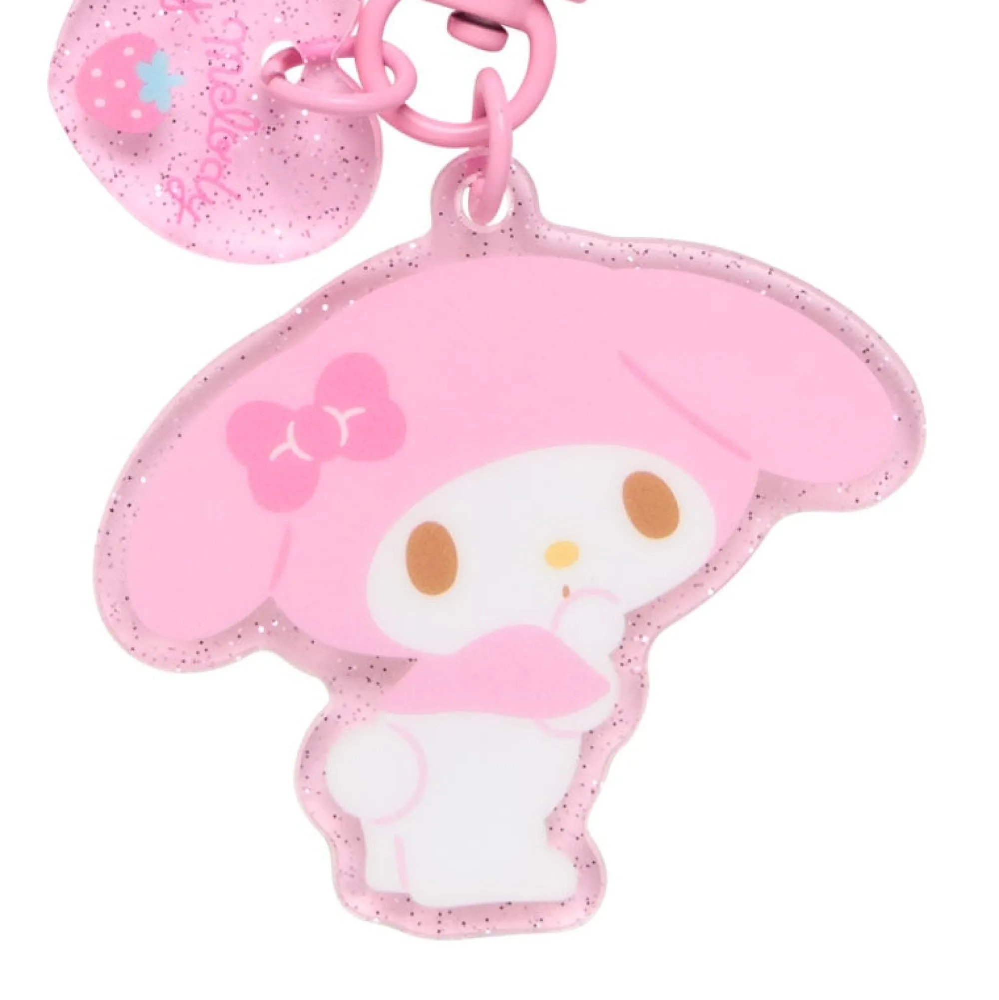 Japan Original My Melody Adhesive Smartphone Charm