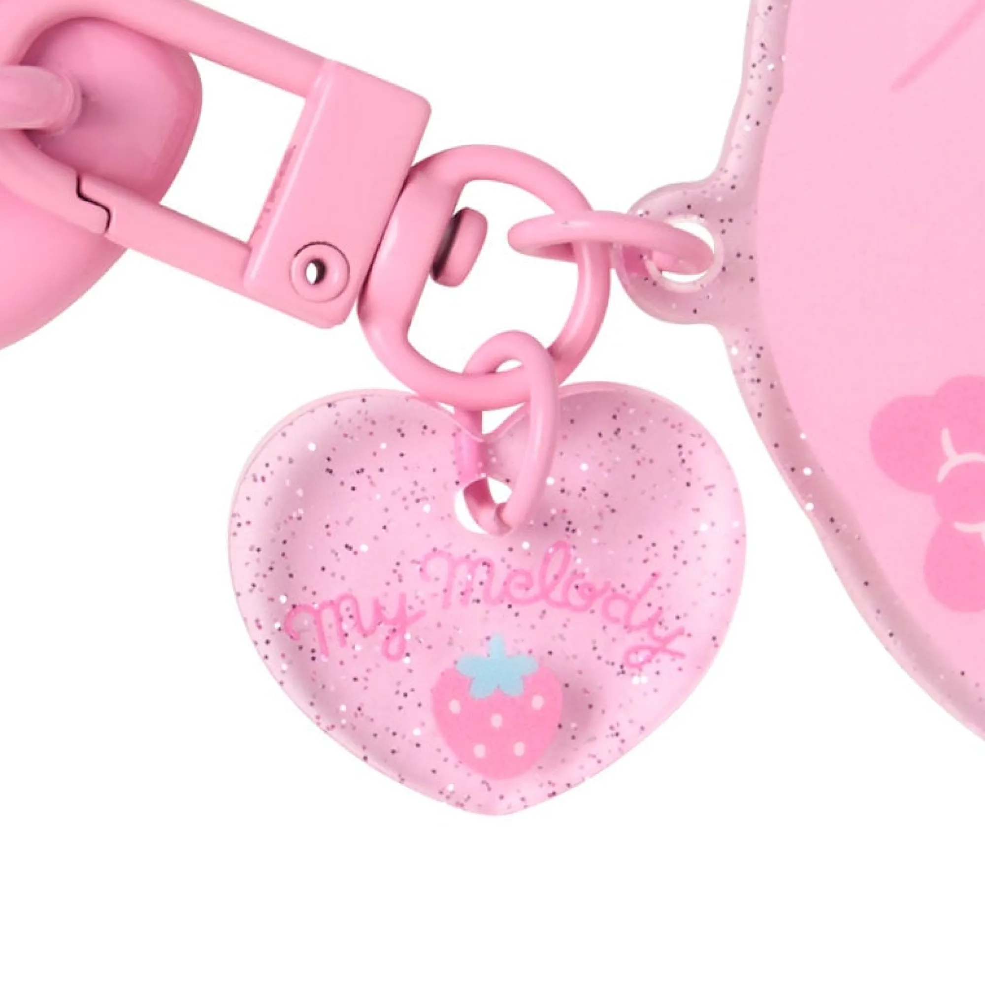 Japan Original My Melody Adhesive Smartphone Charm