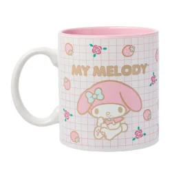 Silver Buffalo LLC My Melody All-Over Print Ceramic Mug (Sweet Things)