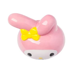 Silver Buffalo My Melody And Kuromi Sculpted Ceramic Salt and Pepper Set