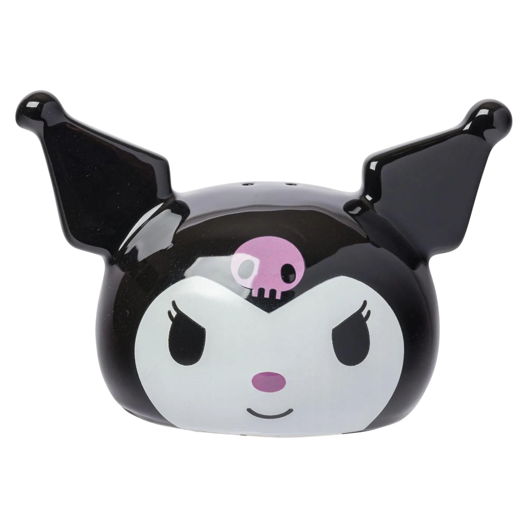 Silver Buffalo My Melody And Kuromi Sculpted Ceramic Salt and Pepper Set