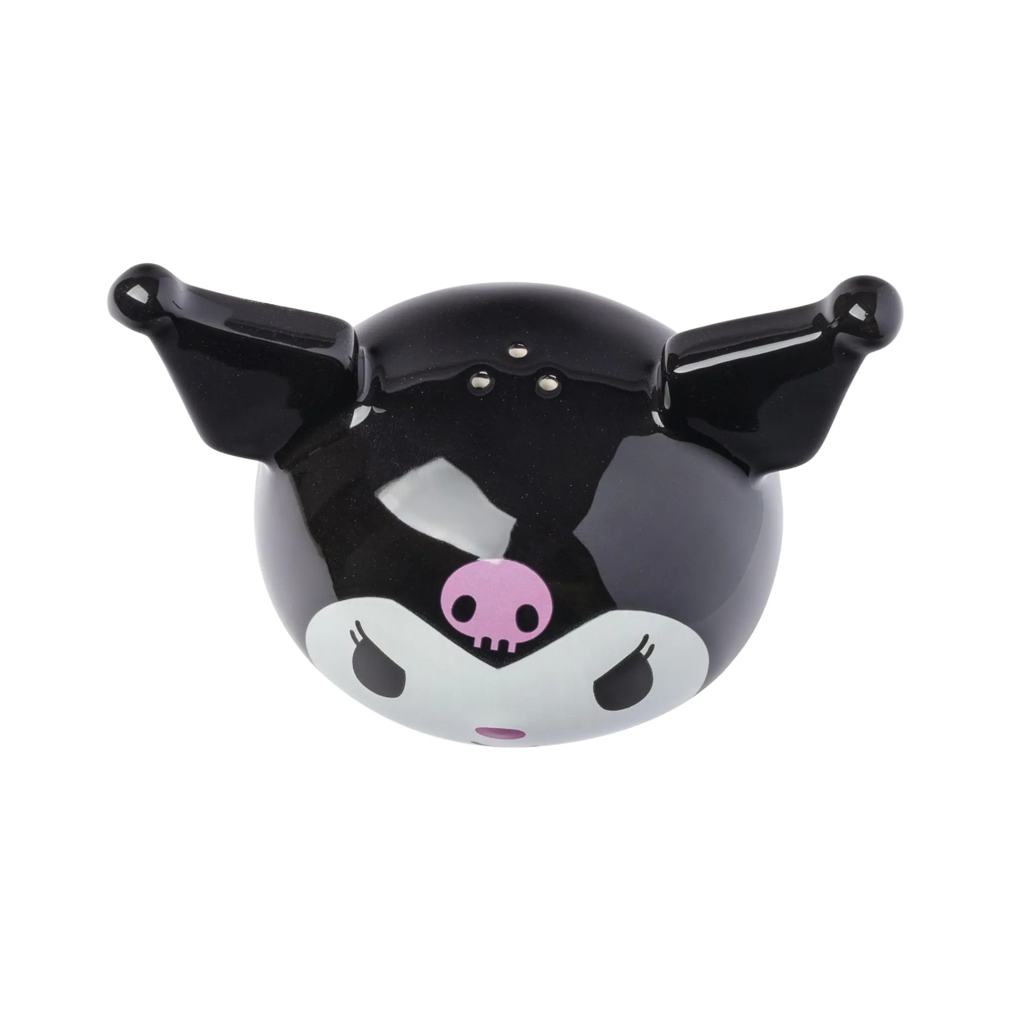 Silver Buffalo My Melody And Kuromi Sculpted Ceramic Salt and Pepper Set