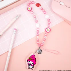 HAMEE My Melody Beaded Charm Mobile Phone Wrist Strap