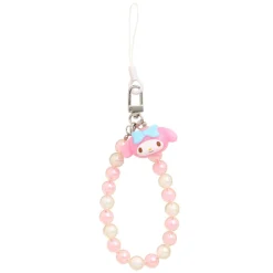 Japan Original My Melody Beaded Smartphone Charm