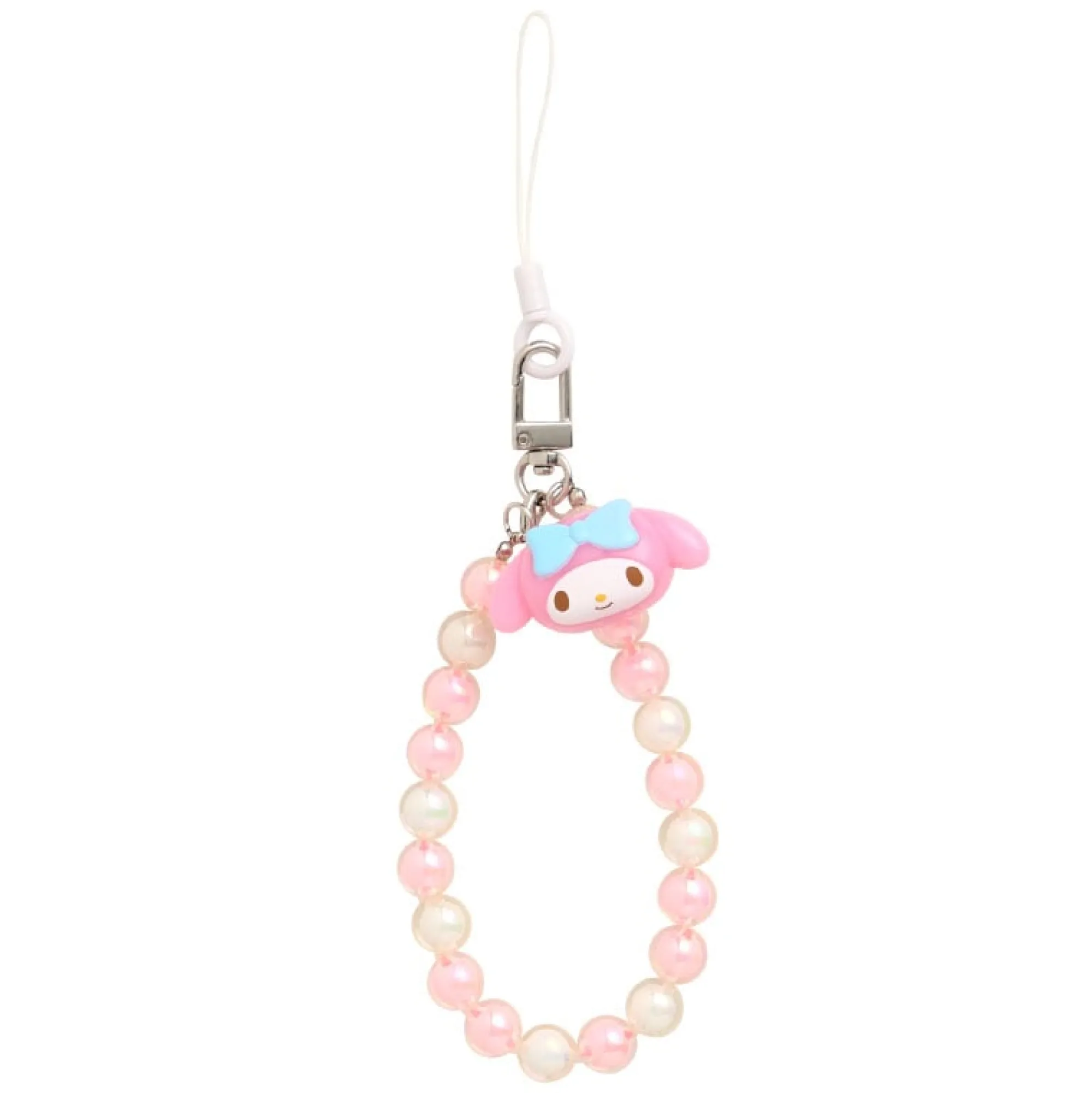 Japan Original My Melody Beaded Smartphone Charm