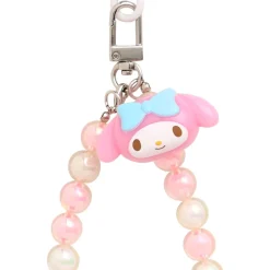 Japan Original My Melody Beaded Smartphone Charm