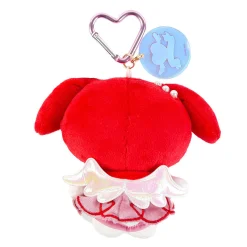 Global Original My Melody Bright Plush Mascot Keychain (Bright and Dark Angel Series)