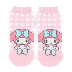 Japan Original My Melody Checkered Ankle Socks