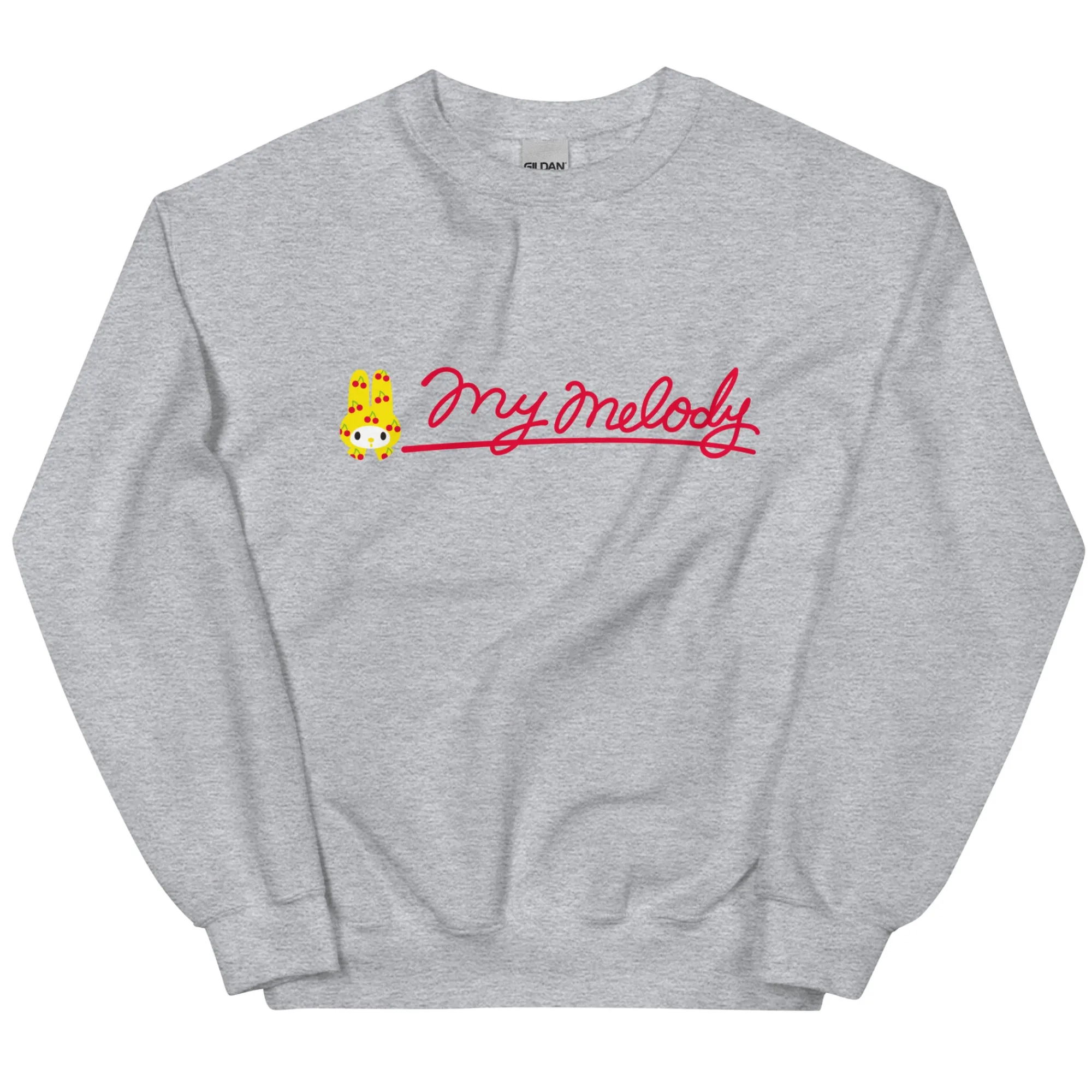 Printful My Melody Cherry Sweet Logo Classic Crewneck