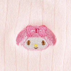 Japan Original My Melody Classic Embroidered Crew Socks