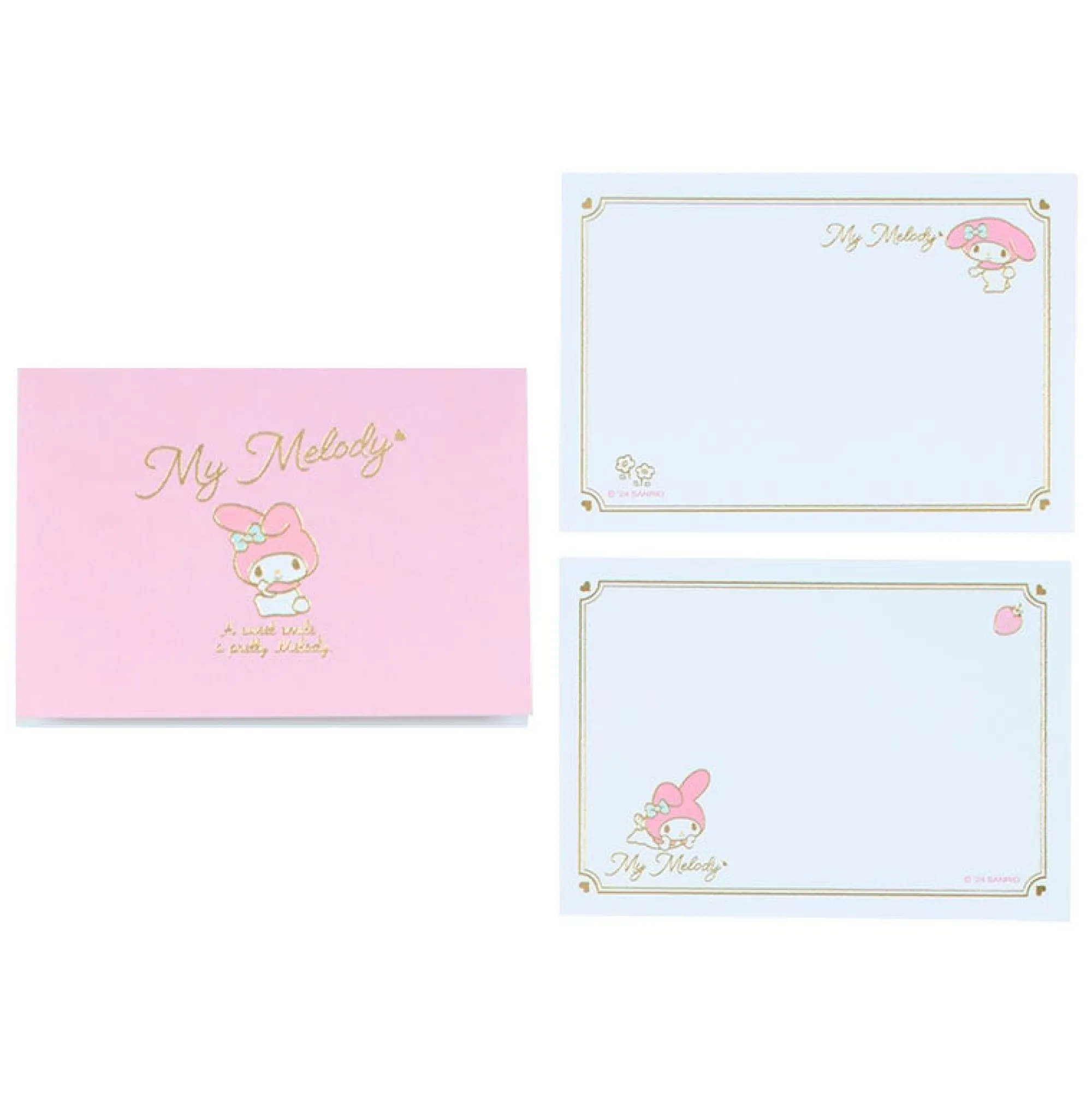 Japan Original My Melody Classic Mini Memo Pad