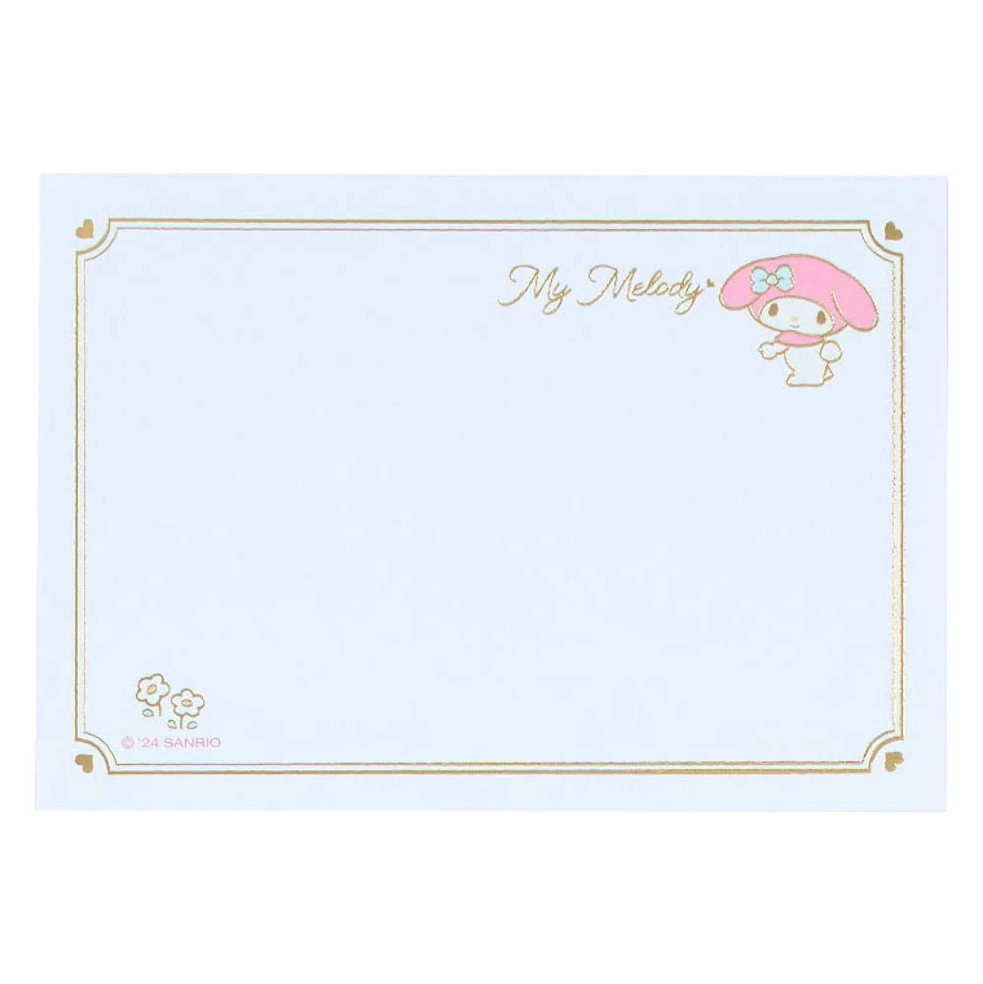 Japan Original My Melody Classic Mini Memo Pad