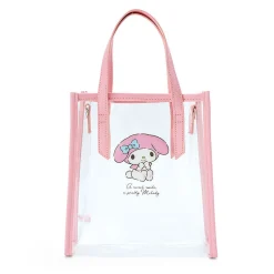 Japan Original My Melody Clear Convertible Mini Tote