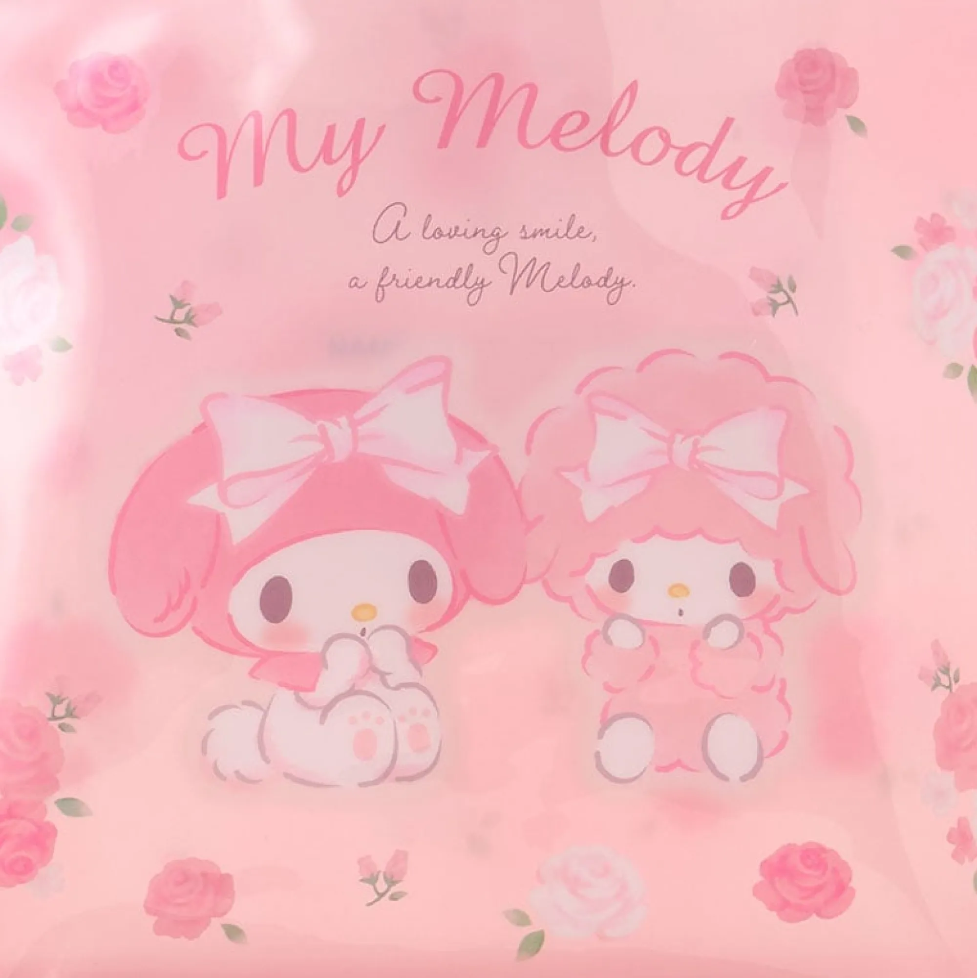Japan Original My Melody Clear Vinyl Tote Bag