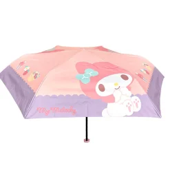 Global Original My Melody Compact Travel Umbrella (Sweet Treats)