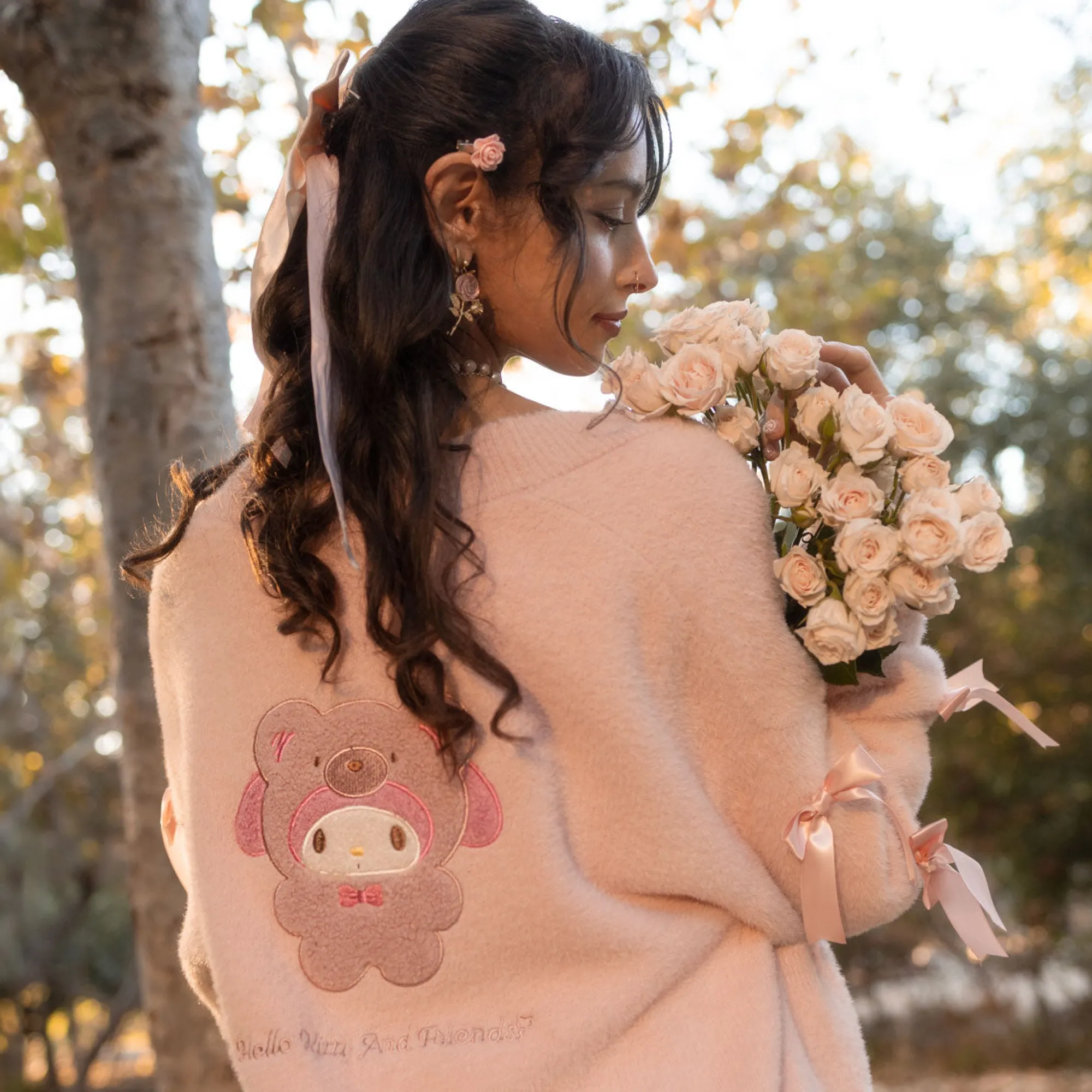 JAPANLA My Melody Cozy Kuma Cardigan