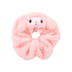 Japan Original My Melody Cozy Plush Scrunchie (Gingham Bow)
