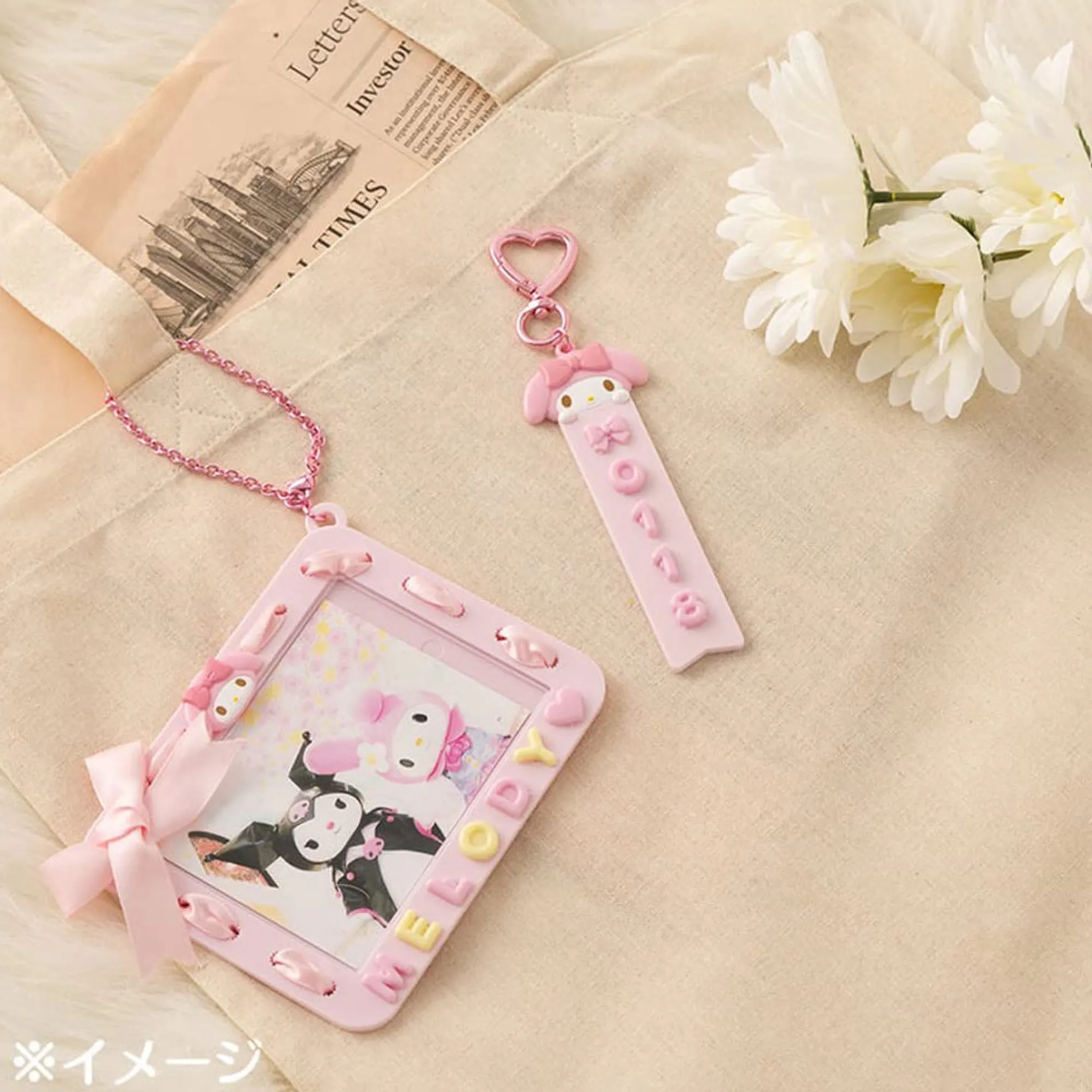 Japan Original My Melody Customizable ID Badge Holder (My Pachirun Series)