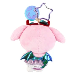 Global Original My Melody Dark Plush Mascot Keychain (Bright and Dark Angel Series)