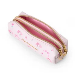 Japan Original My Melody Dual Compartment Pencil Pouch