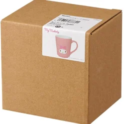 CLEVER IDIOTS My Melody Face Ceramic Diner Mug