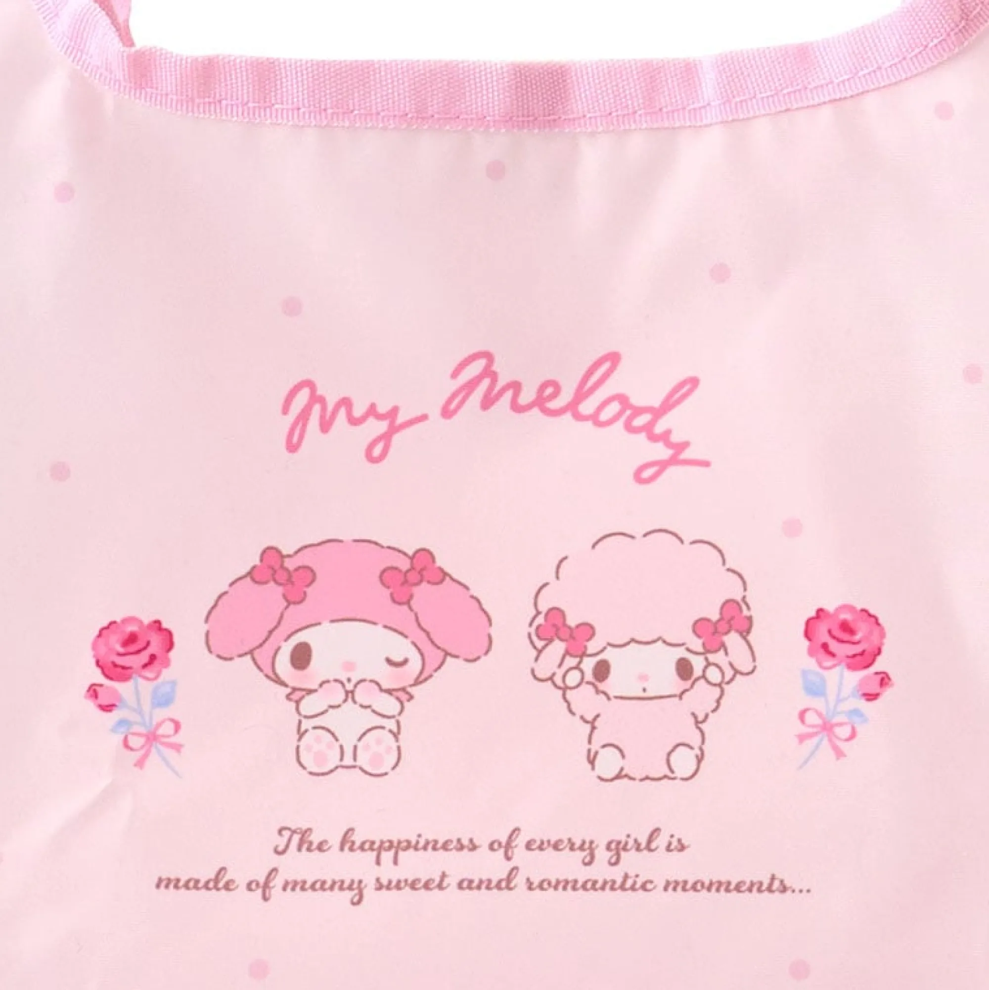 Japan Original My Melody Foldable Lunch Tote